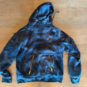 Aviator nation ninja tie dye hoodie